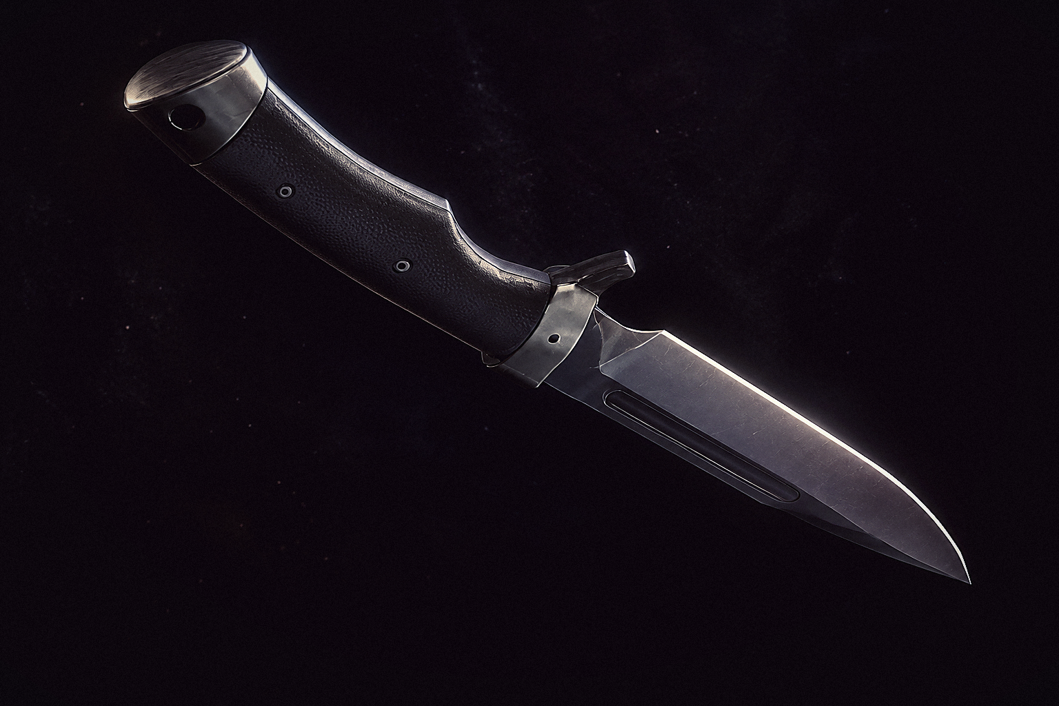 Hero combat knife render
