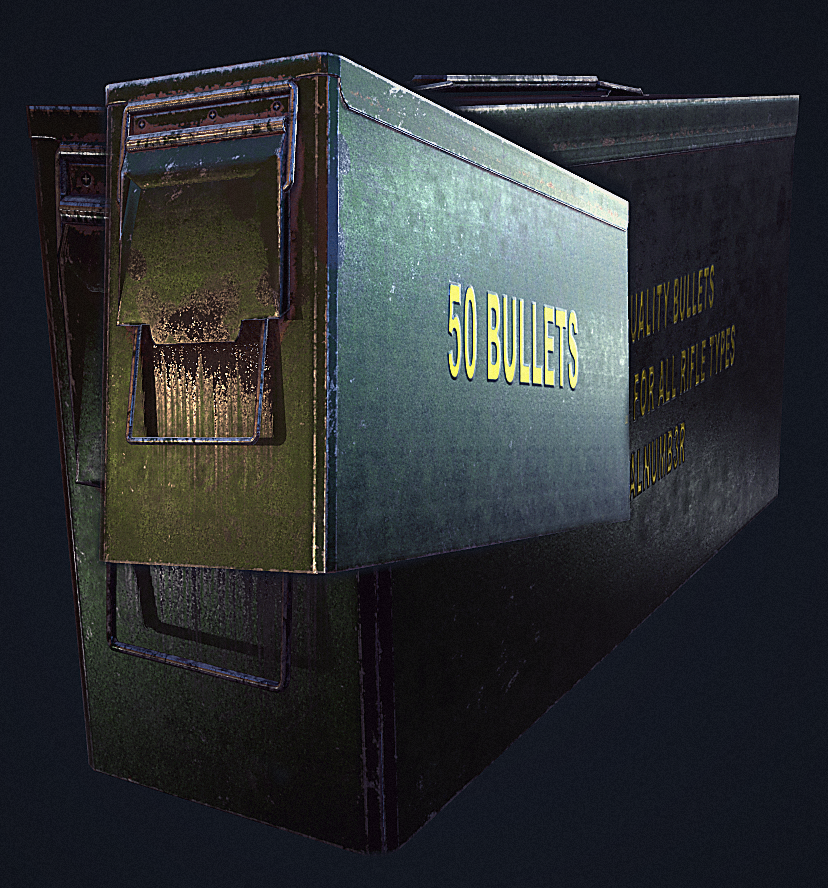 Ammunition prop render